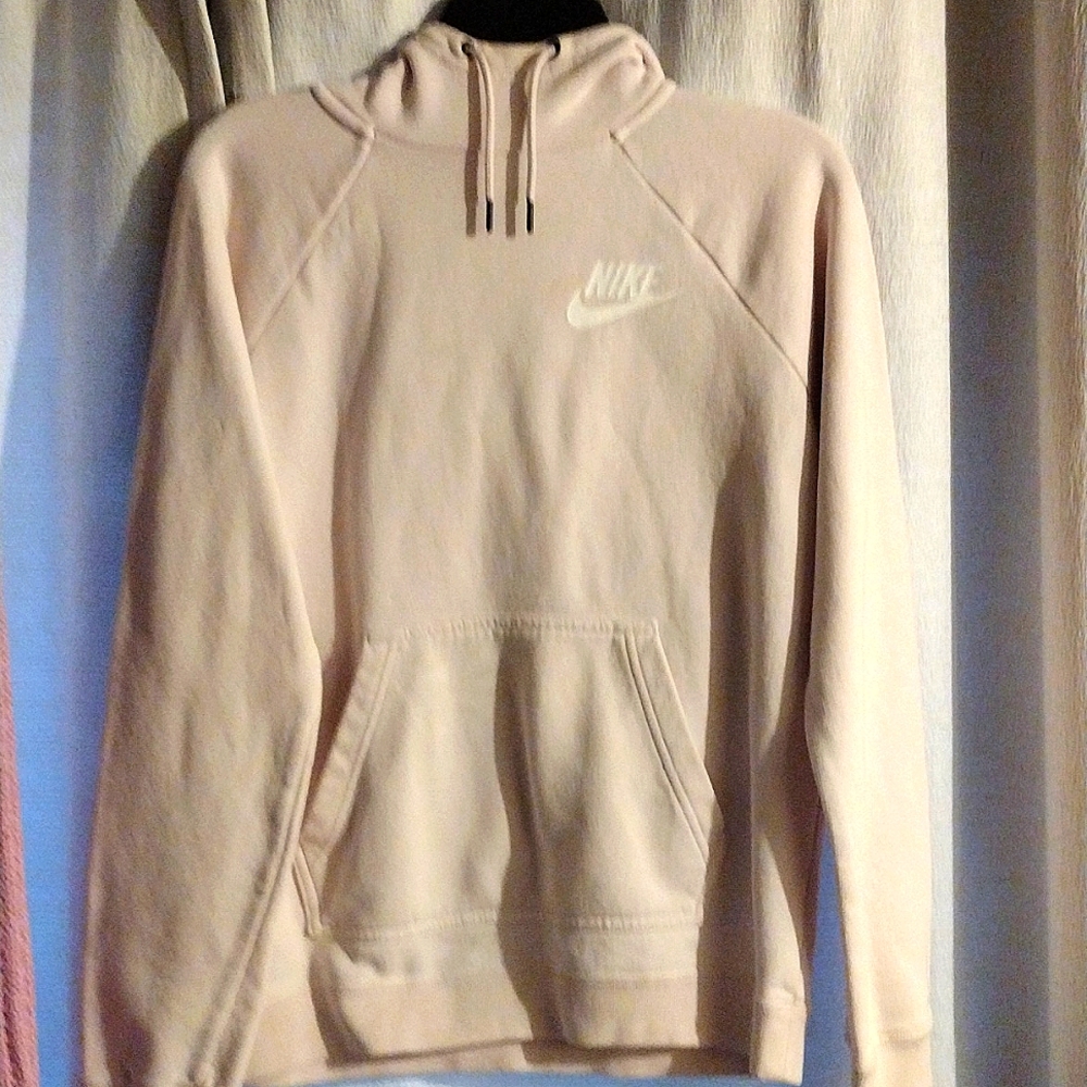 Women's small light pink Nike hoodie